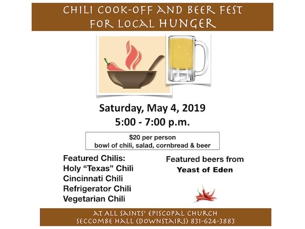 Chili Cook-Off and Beer Fest All Saints' Church Carmel California