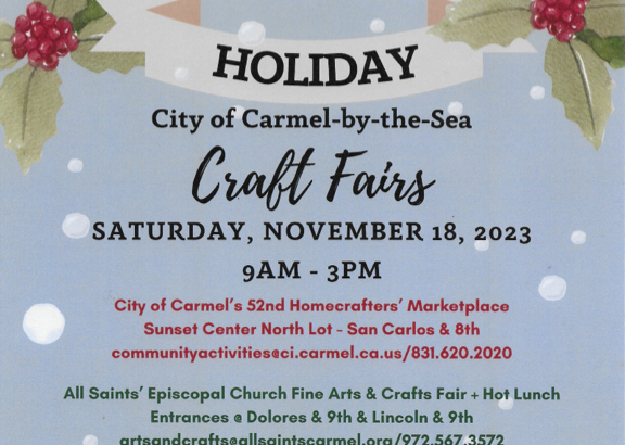 2023 Fine Arts & Crafts Fair at All Saints' Carmel